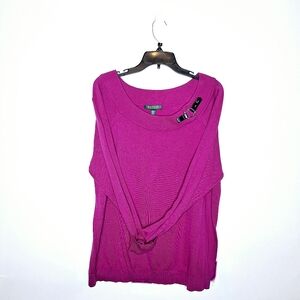 Lauren Ralph Lauren brand" Fall into Fushea" Plus size sweater size 3x.